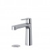 Riobel - Nibi Single Handle Bathroom Faucet With Top Handle - Chrome