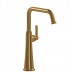 Riobel - Momenti Single hole lavatory faucet - MMSQL01J - Brushed Gold (PVD)