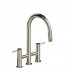 Riobel - Azure Bridge Pulldown Kitchen Faucet - AZ400PN - Polished Nickel (PVD)