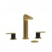 Riobel - Ciclo 8" Widespread Bathroom Faucet - CI08 - Brushed Gold (PVD)/Black
