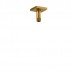 Riobel - Components - 3" Shower Arm - Square - Brushed Gold