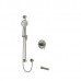 Riobel - CS - Type T/P 2-Way Tub/Shower Kit with Rail - Round - KIT1244CSTMBN - Brushed Nickel (PVD)