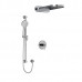 Riobel - CS - Type T/P 3-Way Shower Kit With Cascade - Round - Chrome