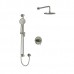 Riobel - CS - Type T/P 2-Way Shower Kit - Round - KIT323CSTMBN - Brushed Nickel (PVD)