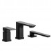 Riobel - Equinox - 3-Piece Deck-Mount Tub Filler With Hand Shower Type P - Black