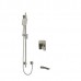 Riobel - Equinox - Type T/P 2-Way Tub/Shower Kit with Shower Rail - Brushed Nickel