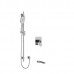 Riobel - Equinox - Type T/P 2-Way Tub/Shower Kit with Shower Rail - Chrome