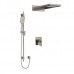 Riobel - Equinox - Type T/P 3-Way Shower Kit with Cascade - Brushed Nickel