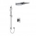 Riobel - Equinox - Type T/P 3-Way Shower Kit with Cascade - Chrome