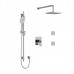 Riobel - Equinox - Type T/P 3-Way Shower Kit with Jets - Chrome