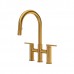 Riobel - Lateral Bridge Pulldown Kitchen Faucet - Brushed Gold