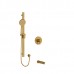 Riobel - Paradox - Type T/P 2-Way Tub/Shower Kit with Shower Rail - Round - Brushed Gold