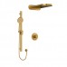 Riobel - Paradox - Type T/P 3-Way Shower Kit with Cascade - Round - Brushed Gold