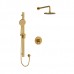 Riobel - Paradox - Type T/P 2-Way Shower Kit - Round - Brushed Gold