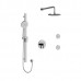 Riobel - Paradox - Type T/P 3-Way Shower Kit with Jets - Round - Chrome