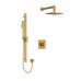 Riobel - Paradox - Type T/P 2-Way Shower Kit - Square - Brushed Gold