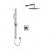 Riobel - Paradox - Type T/P 2-Way Shower Kit - Square - Chrome