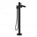 Riobel - Paradox - Single Hole Floor Mount Tub Filler - Black