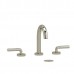 Riobel - Riu Widespread Bathroom Faucet With C-Spout - RU08L - Polished Nickel (PVD)