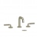 Riobel - Riu Knurled Widespread Bathroom Faucet With U-Spout - RUSQ08LKN - Polished Nickel (PVD)