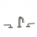 Riobel - Riu Widespread Bathroom Faucet With U-Spout - RUSQ08L - Brushed Nickel (PVD)