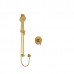 Riobel - Riu - Pressure Balance Knurled Shower Valve with Hand Shower - Brushed Gold (PVD)