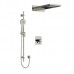 Riobel - Salomé - Type T/P 3-Way Shower Kit With Cascade - Polished Nickel