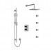 Riobel - Salomé - Type T/P 4-Way Double Coaxial Shower Kit - Chrome