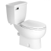 Saniflo - Rear Discharge Toilet Bowl - Elongated - 087