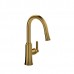 Riobel - Trattoria Pulldown Kitchen Faucet With C-Spout - Brushed Gold