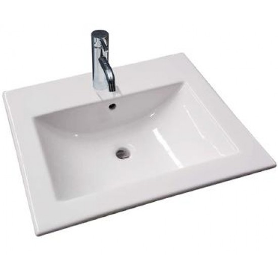 Cabalo - Seattle Rectangular Drop-in Sink - 4"cc
